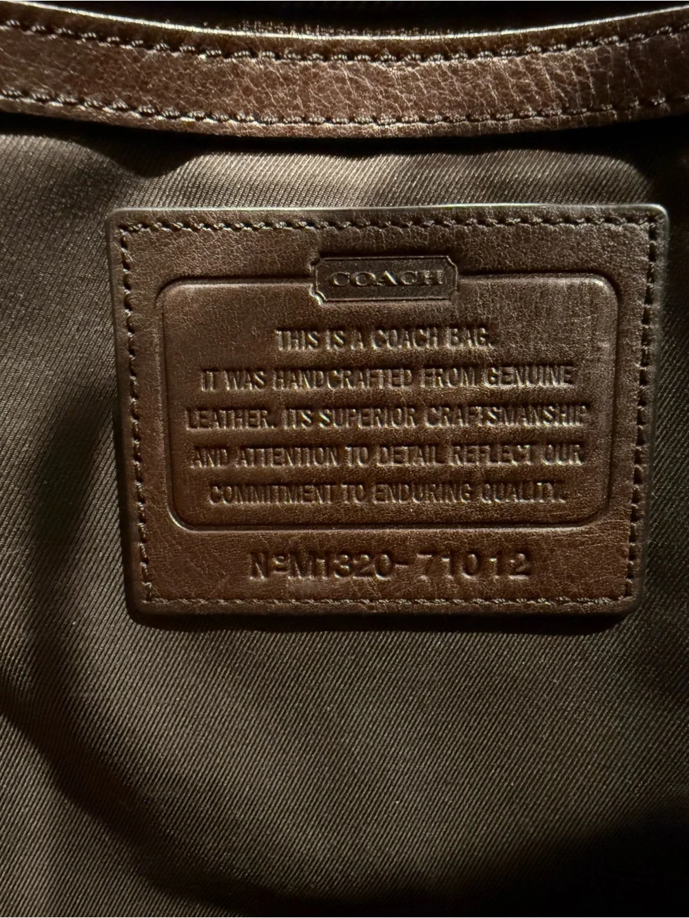 Coach Men’s Bleeker Briefcase 71012 || Vintage Mahogany Brown Leather